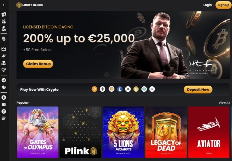 Lucky Block Casino Zonder Registratie