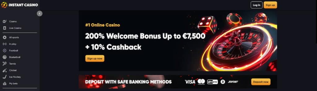 Instant Casino – Snelheid, Kracht en Geen Gedoe