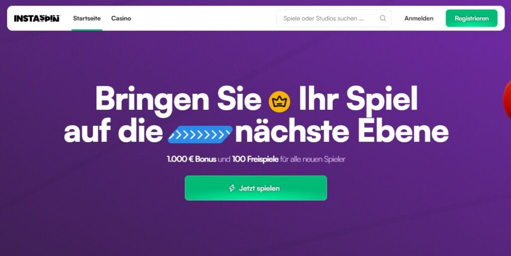 Instaspin – Spinnen tot Je Gaat Winnen bij dit Nieuwe Casino