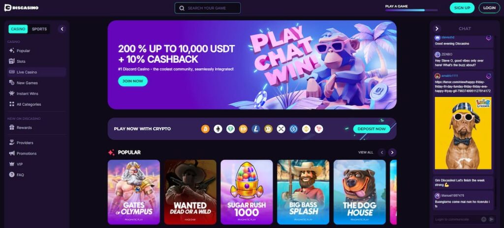 Discasino Casino Zonder Registratie