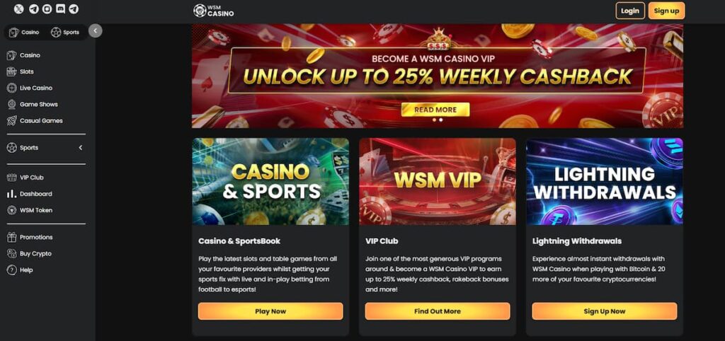 WSM casino Casino Zonder Registratie